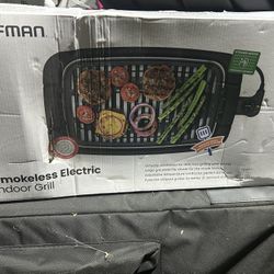 Chefman Smokeless Electric Indoor Grill 