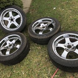 Set of 4 wheels 20” for Jeep / dodge 5x127