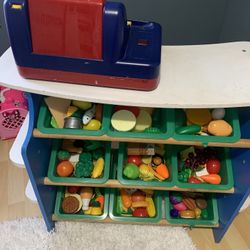 Melissa & Doug Market/Grocery Store With Food 
