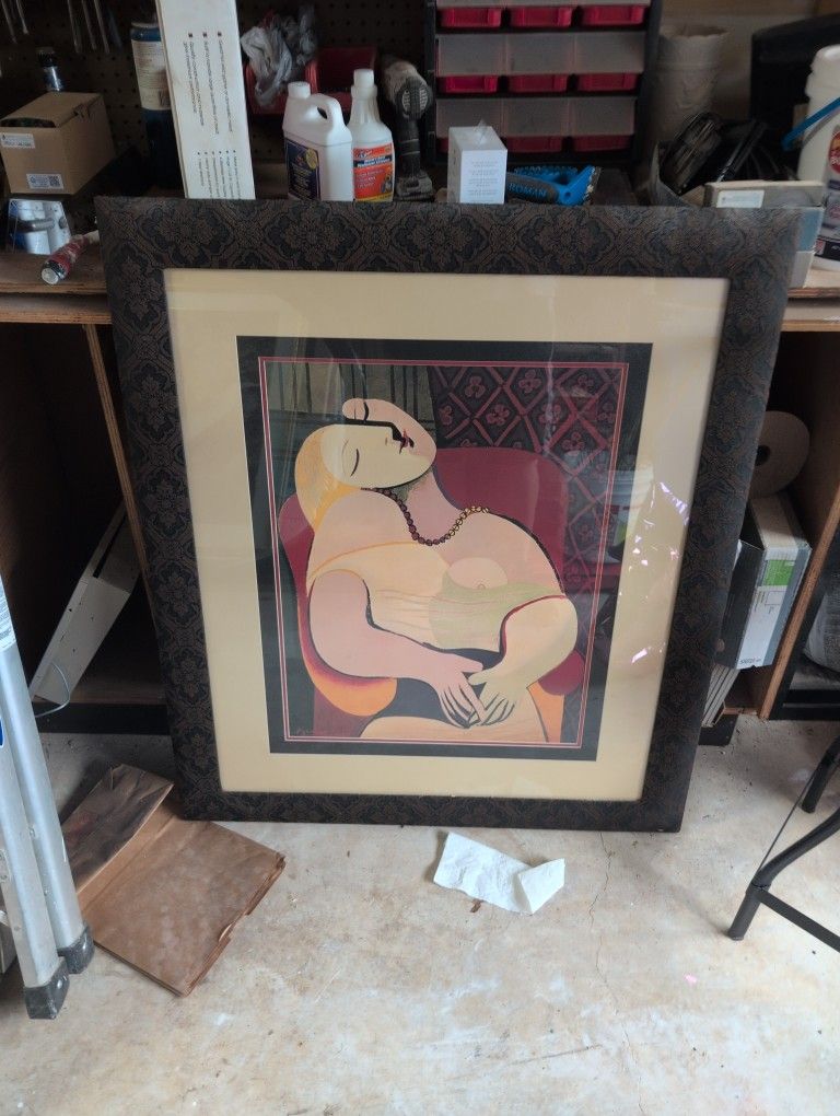 Picasso Print w/Frame