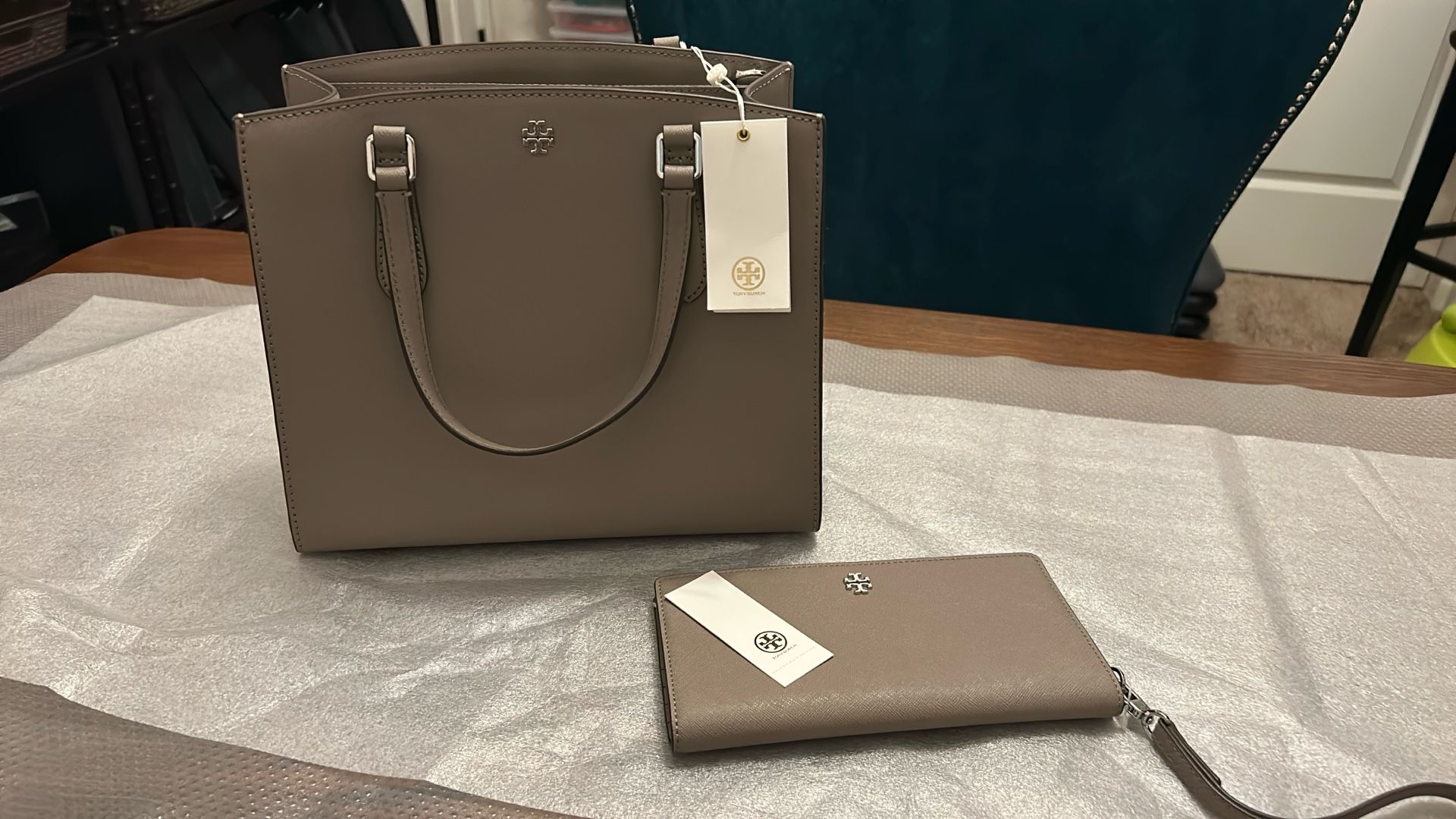 Tory Burch Emerson Structured Work Satchel
