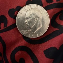 Eisenhower, 1978  Un Minted coin