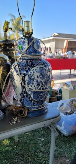 Antique Dutch Porcelain Lamp
$3,800