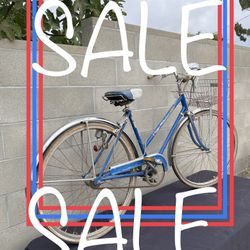 🔥 Schwinn MESINGER   /  Traveler  1950 Vintage Women’s Step Through 