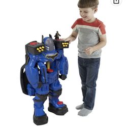 Batman Huge Imaginext DC Super Friends Batman Robot Playset, Batbot Xtreme, 30 Inches Tall with Figure for Preschool Kids