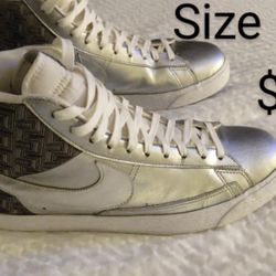 Silver Nike SB