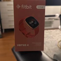 Fitbit Versa 4 - Pink (New/Sealed Box)