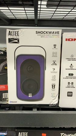 Altec Lansing Shockwave Wireless Party Speaker $70