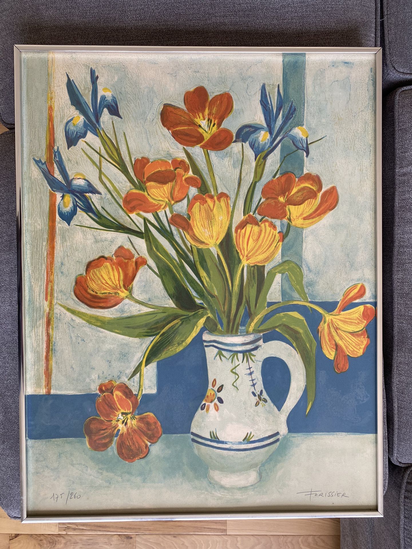 Roger Forissier (French b. 1924) signed artwork