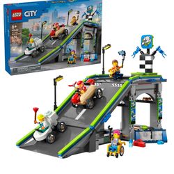 LEGO City No Limits: Race Car Ramp Track Toy - Building Toy for Kids, Boys and Girls, Ages 6+ 