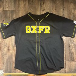 Starter x  Griselda Records - GXFR Jersey Black/Yellow Mens Sz XXL