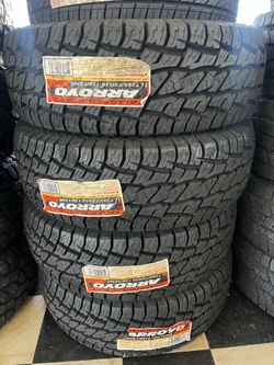 ✔️📲Lt285:75:16 vendo set de llantas nuevas Arroyo at