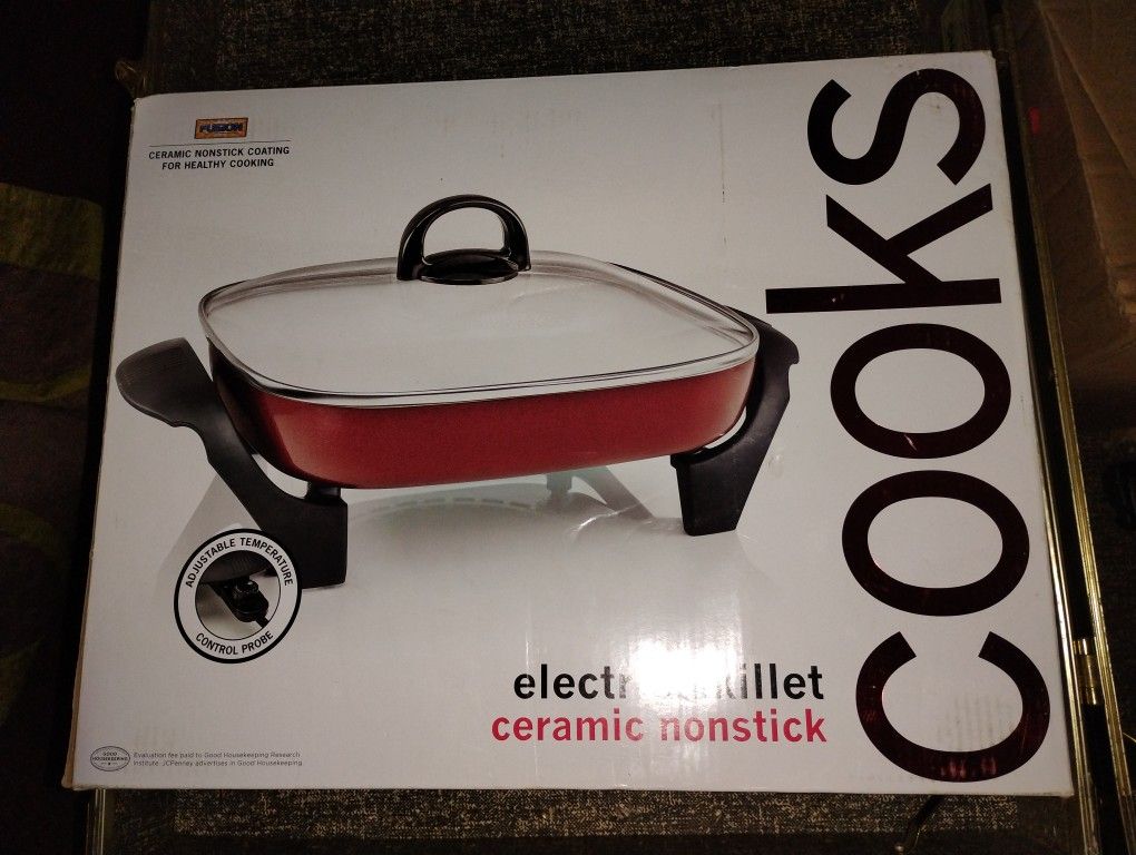 Cooks Electric Skillet 