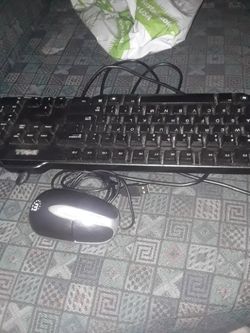 Mouse and keyboard