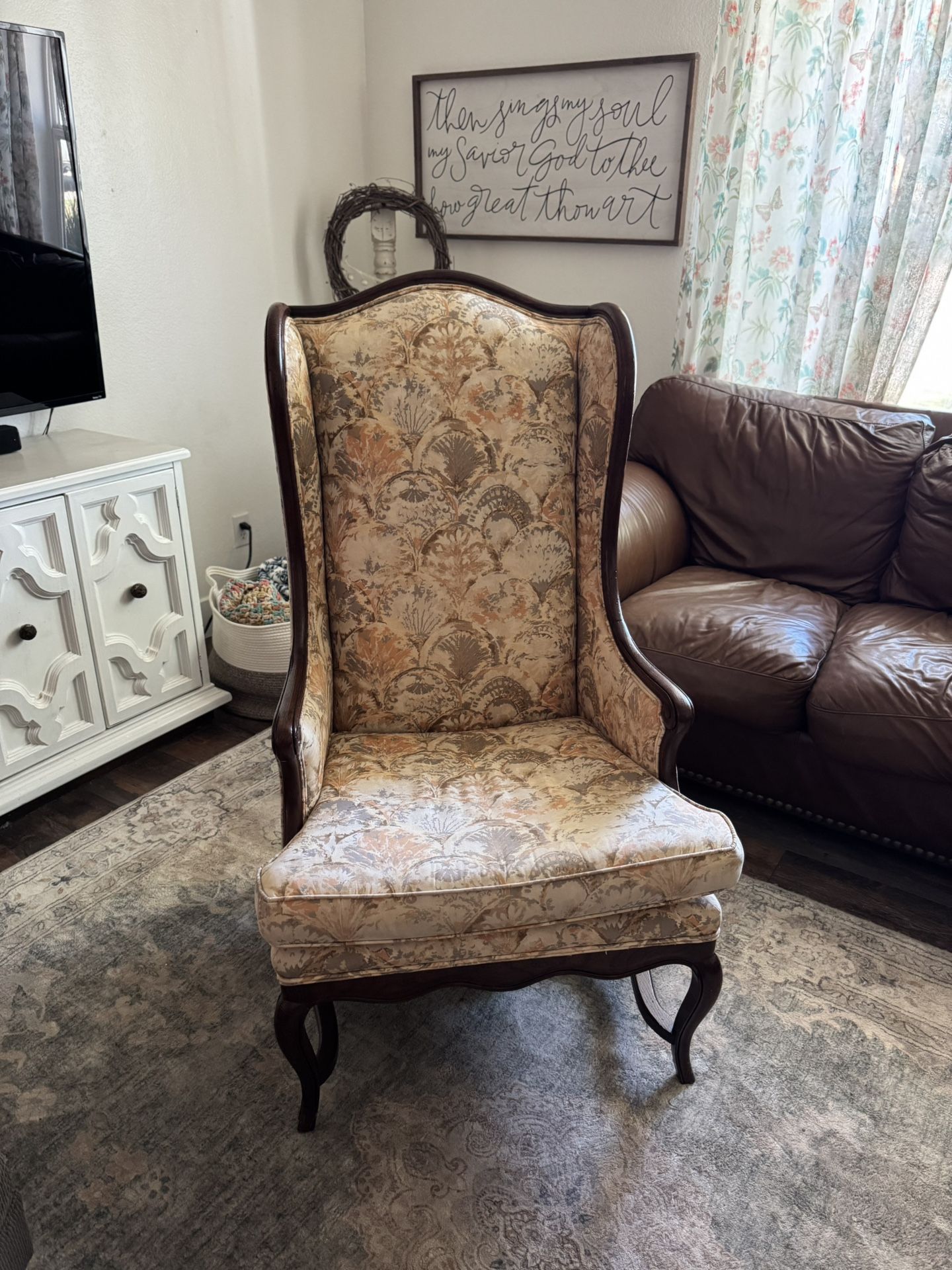 Floral Chair