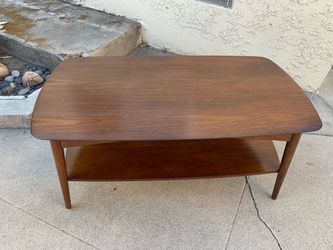 Mid century modern style coffee table