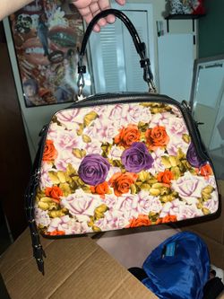Floral purse