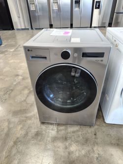 LG 5.0 cu. ft. LG Mega Capacity Smart Front Load Electric All-in-One