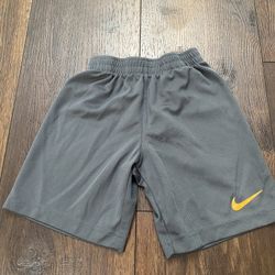 Boys Gray Ans Orange Nike Active Shorts Size 6/7 #6