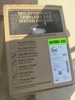 Raheem Tanklees Water Heater