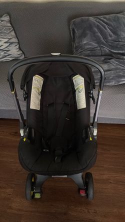 Doona Car Seat & Stroller, Nitro Black - All-in-One Travel System