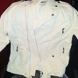 Men's Faux Leather Jackets $50