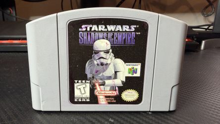 Star Wars: Shadows of the Empire (N64, 1996), Cleaned, Tested, Authentic