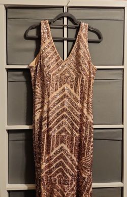 Rose Gold Dress XL 