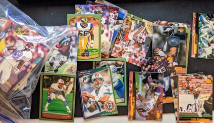 Topps Upper Deck Football Cards (190 Total)