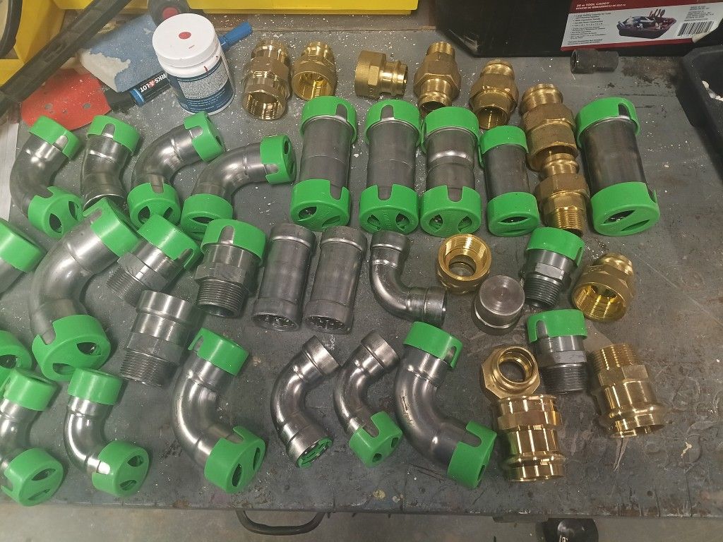 Mega Press Fitting/Pro Press Settings