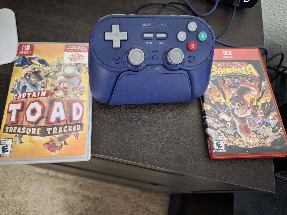 Nintendo Switch 2 Games + Controller (8bitdo Pro 3 Newest)