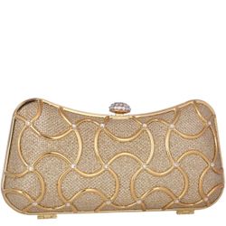 Womens Glitter Evening Bag Beaded Rhinestone Clutch