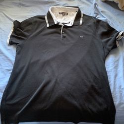 Michael Kors Black Polo Shirt