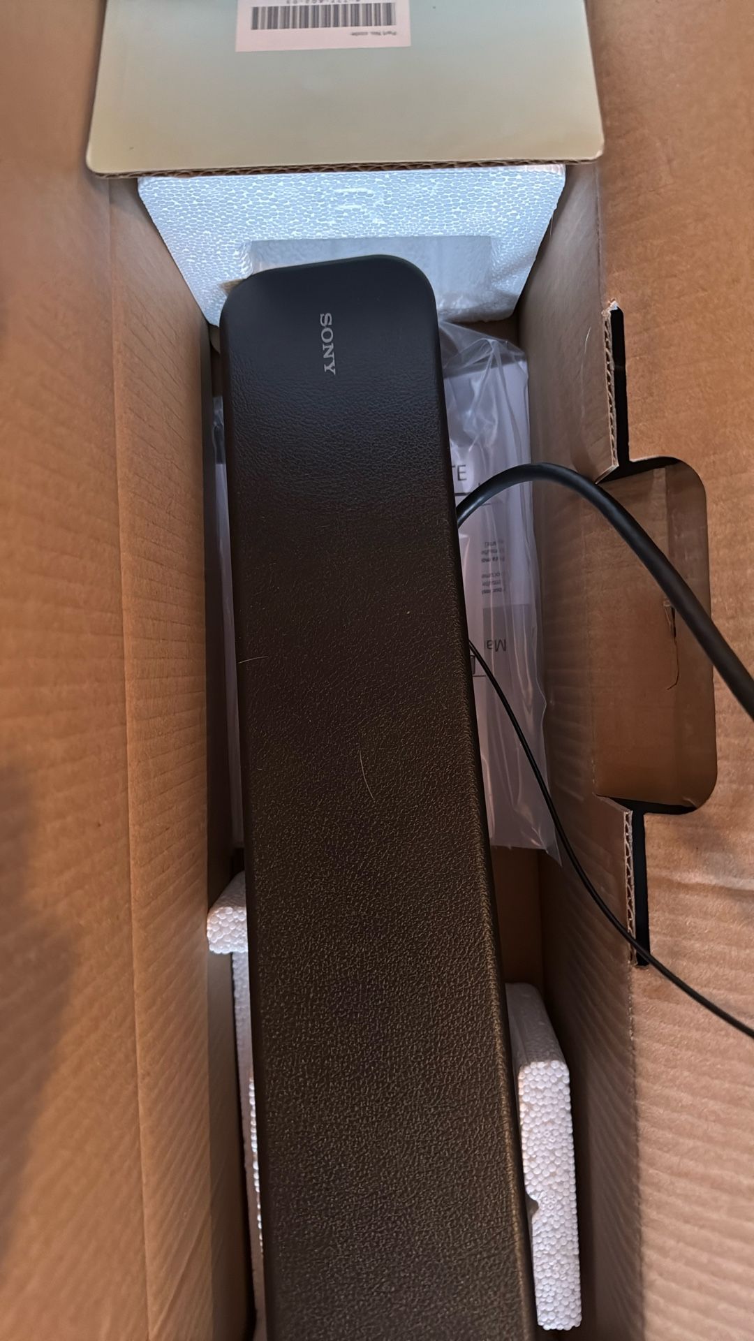 SONY SOUNDBAR HT-S100F 120W Brand New Open Box