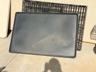 Large Dog Crate with Tray