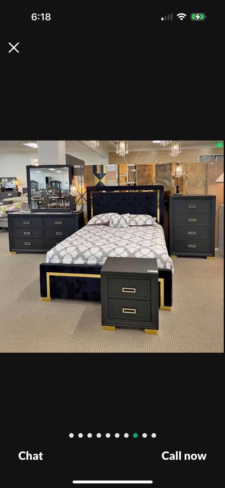 5 Pc Queen Bed Set