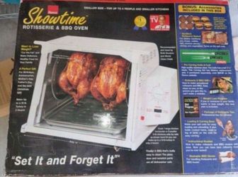 Ronco Showtime Rotisserie & BBQ Oven -New