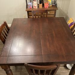4 Person Dining Table With Chairs