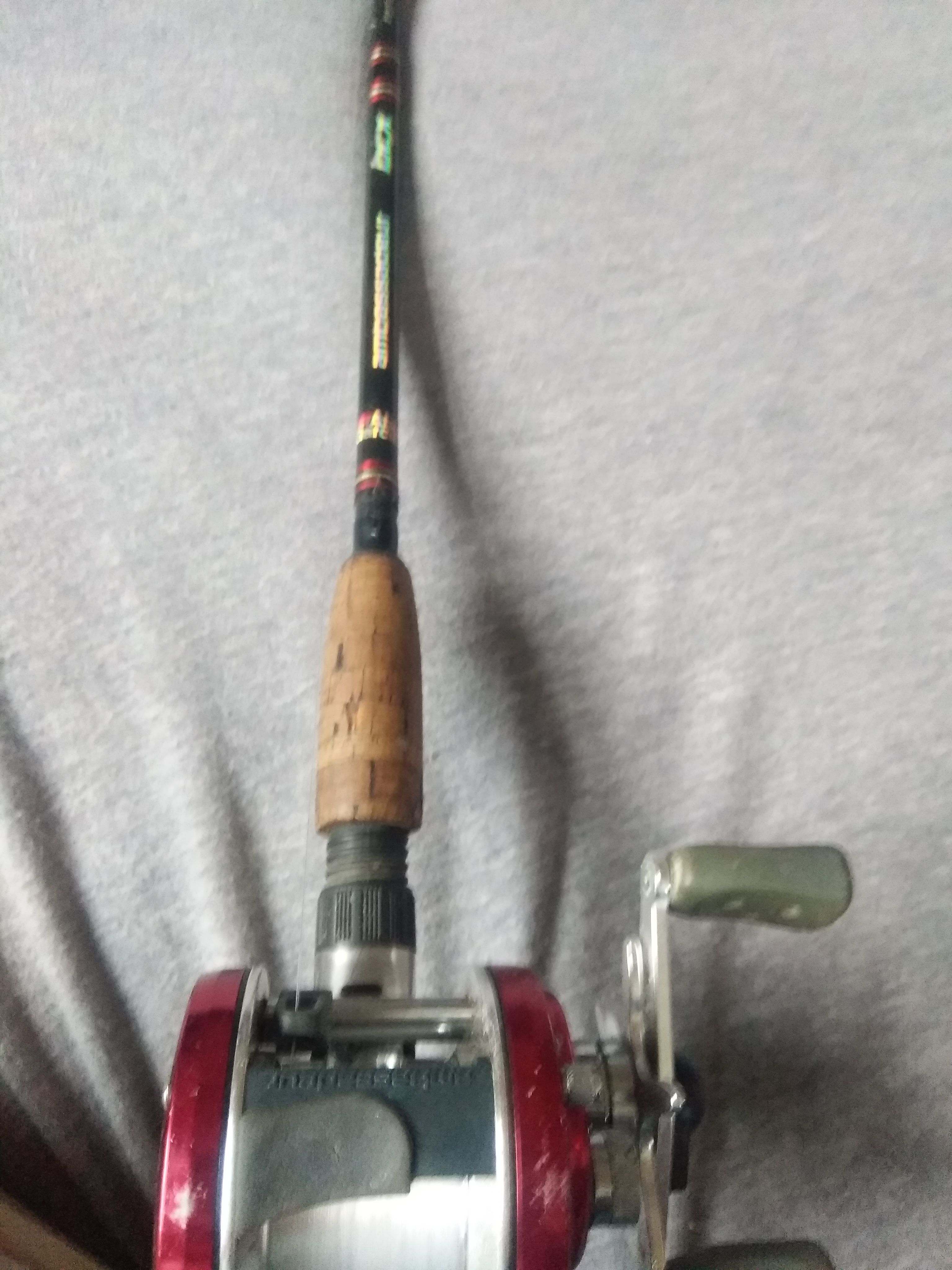 Abu garcia ambassadeur 5600 bcx 6'6 medium heavy combo baitcaster fishing  rod for Sale in Virginia Beach, VA - OfferUp