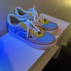 bape sta shark face -pink