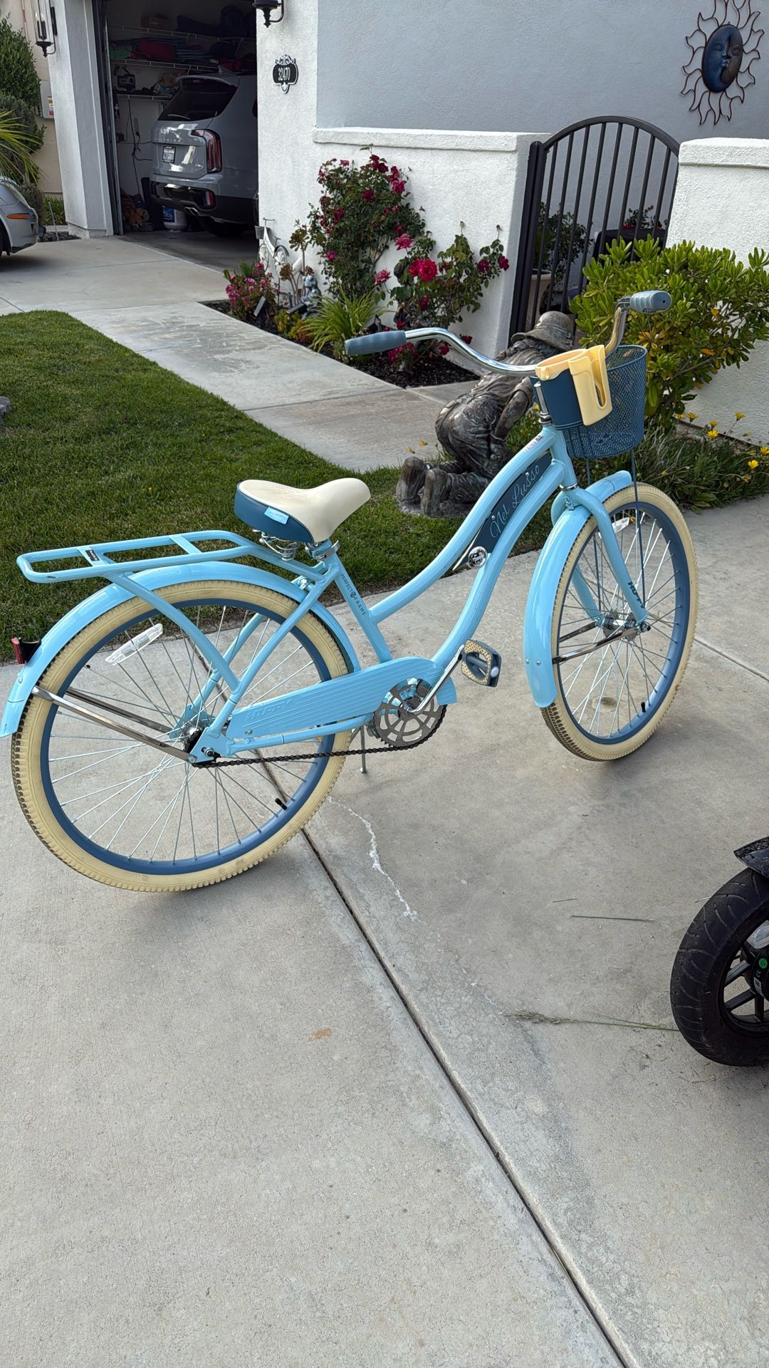 Nel Lusso Cruiser Bike Baby Blue