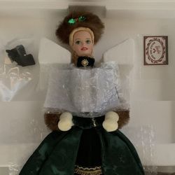 Vintage Caroler Holiday Porcelain Barbie Collection