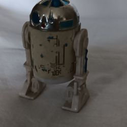 Vintage Star Wars 1977 R2-D2 Hong Kong Sensor Scope Dark Leg Stripes