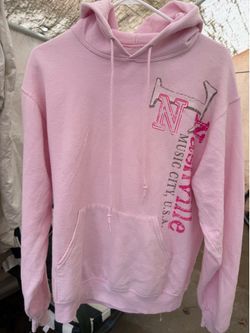 Pink Hoody Nashville Logo