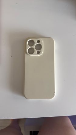 iphone 14 pro case (cream)