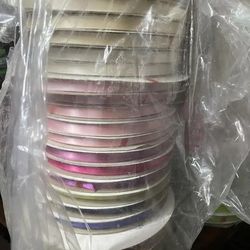 Brand New Assorted Satin/Polyester Ribbon Rolls