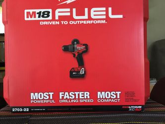 Milwaukee M18Fuel1/2”Drill Driver Kit