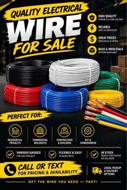 Wires for sale