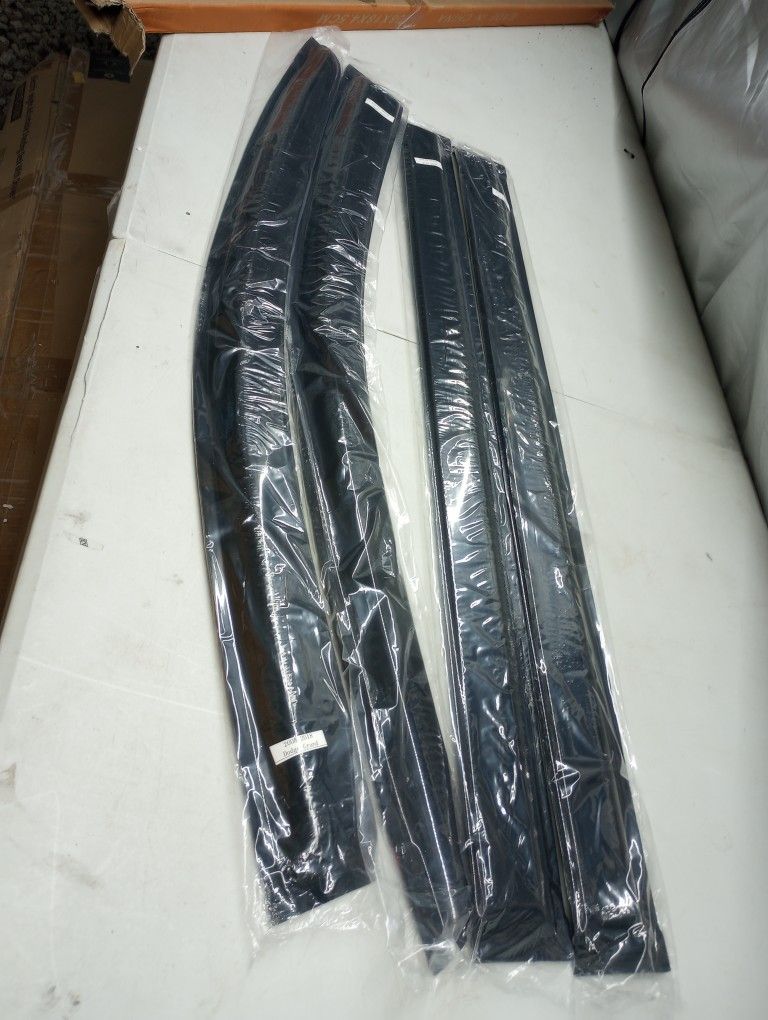 New Window Visors/2008-2018 Dodge Grand Caravan & for 2008-2016 Chrysler Town & Country 4pcs.