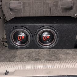 Two 10 Inch Massive Box 